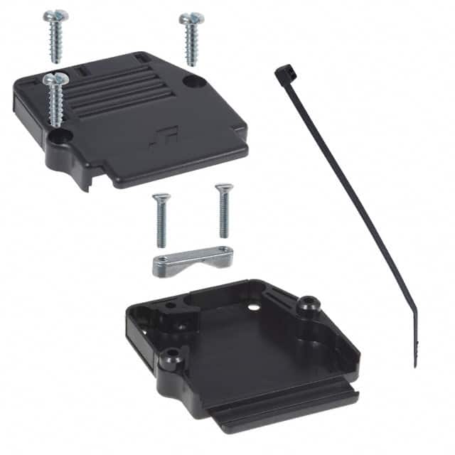 863093C25ALF Amphenol ICC (FCI)  Capots de connecteurs D-Sub en forme de D